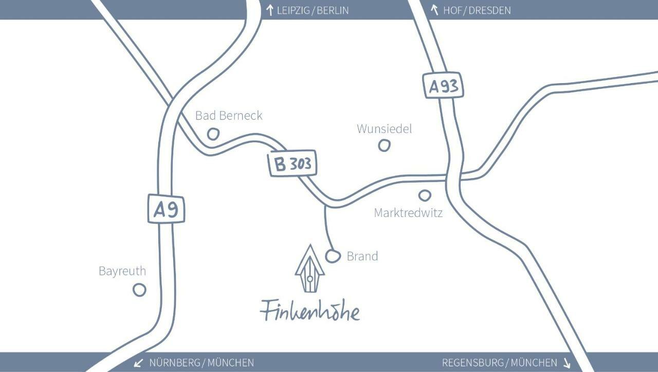 Ferienwohnung In Brand Finkenhoehe エクステリア 写真